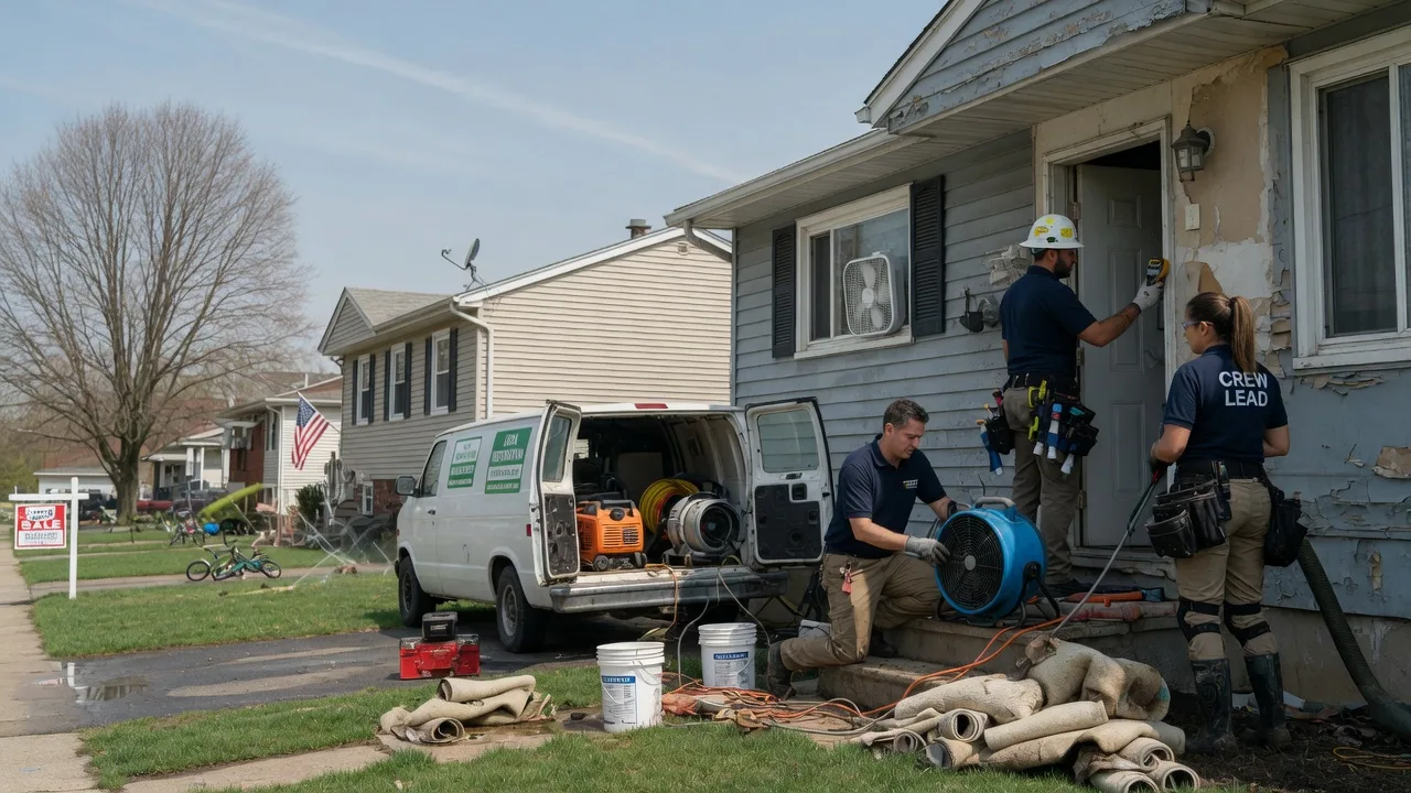 Flood Cleanup in Fort Lee, NJ near me